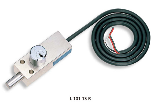 带开关弹簧锁